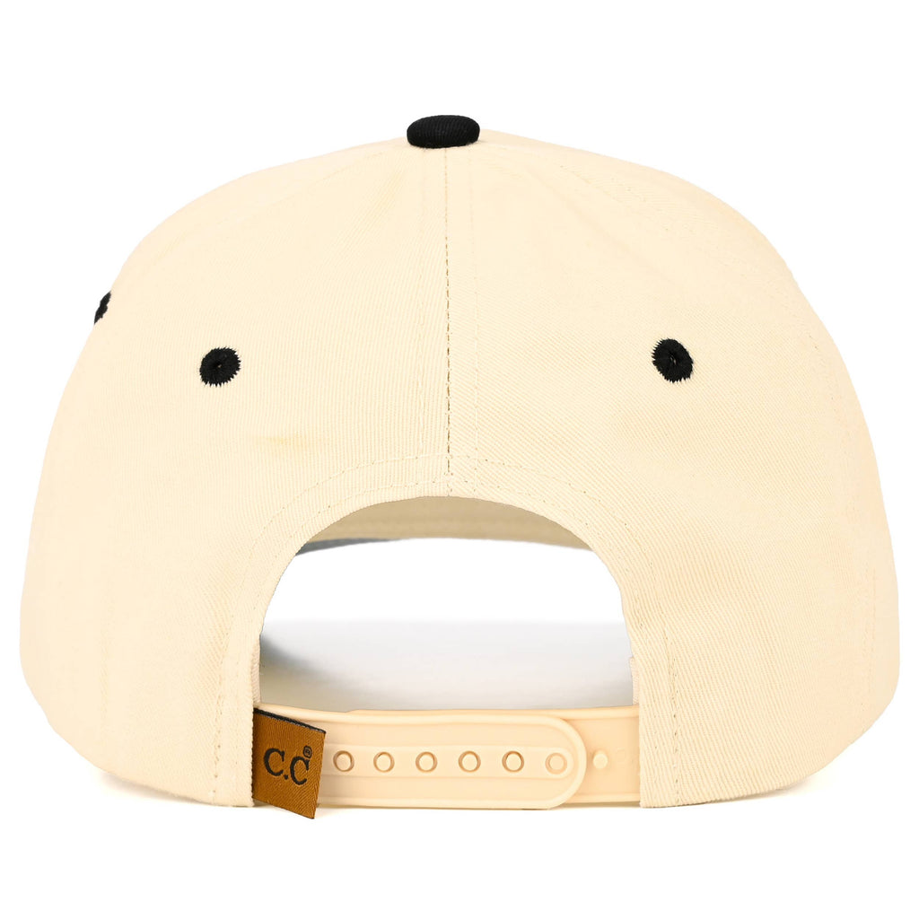 CATCH OF THE DAY Embroidered Letter Two Tone Trucker Hat