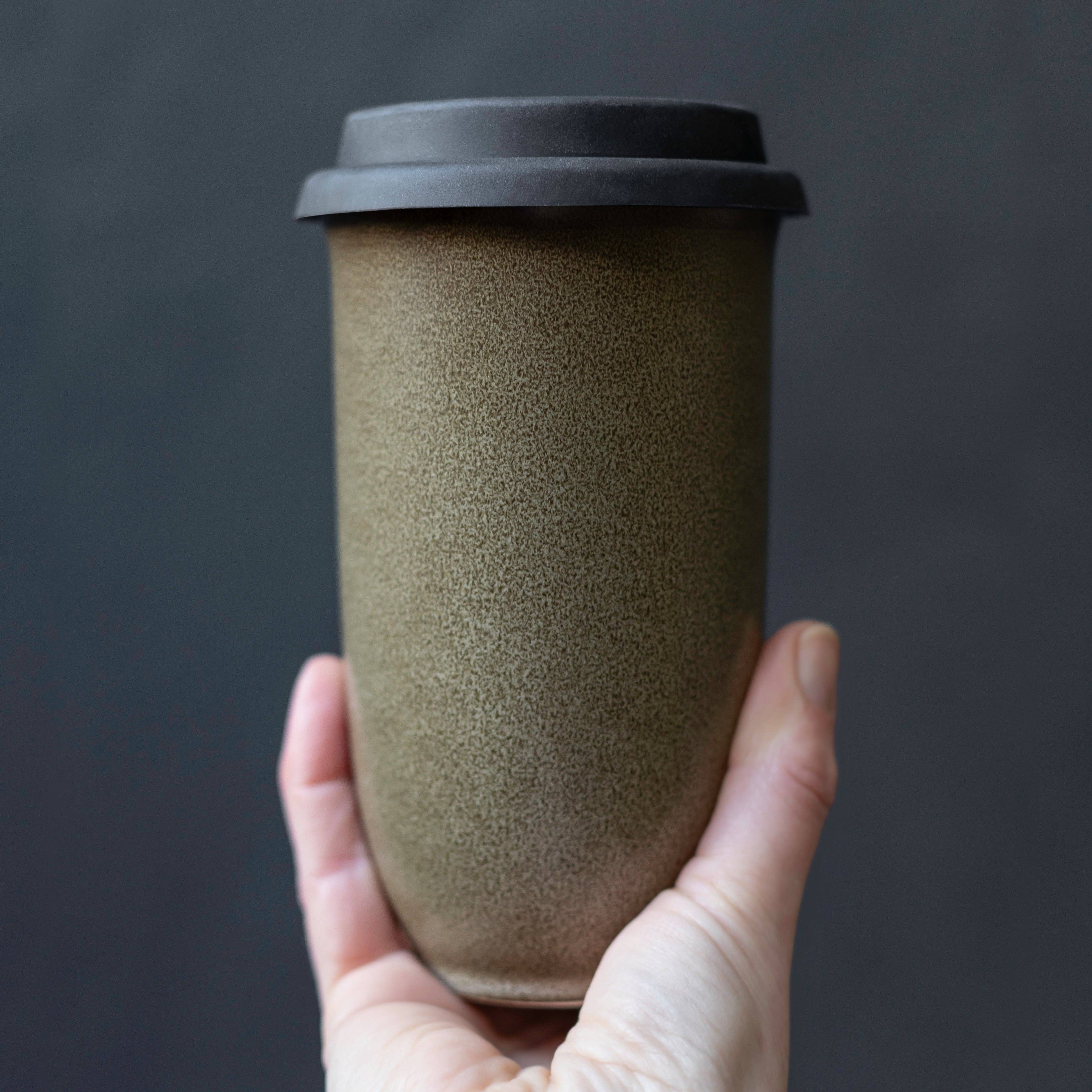 Mantle Ceramic Travel Cup 16oz | Reusable Coffee Cup