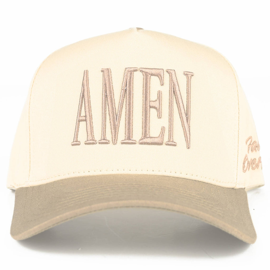 C.C AMEN Embroidered Two Tone Trucker Hat