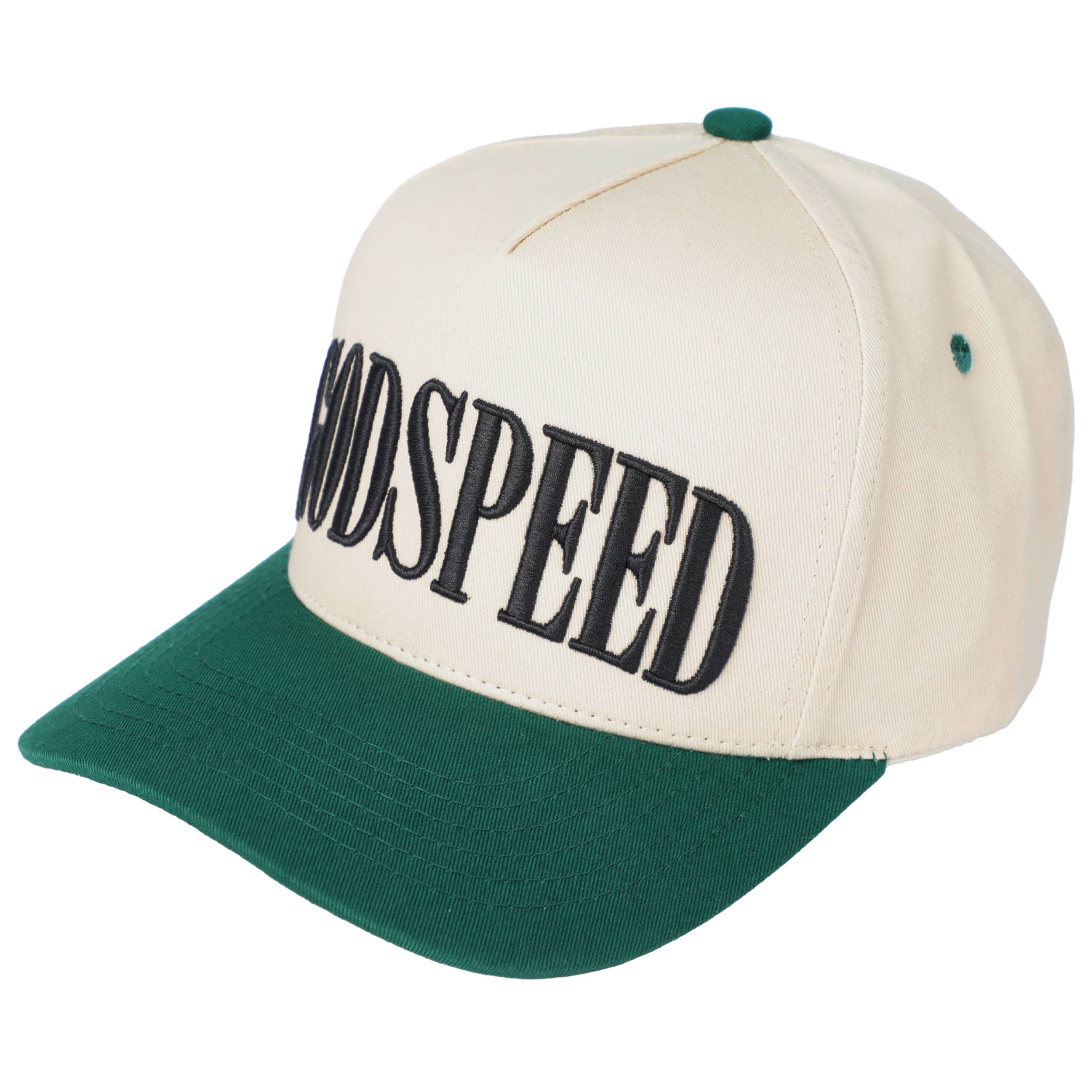 GODSPEED Letter Embroidery Trucker Cap