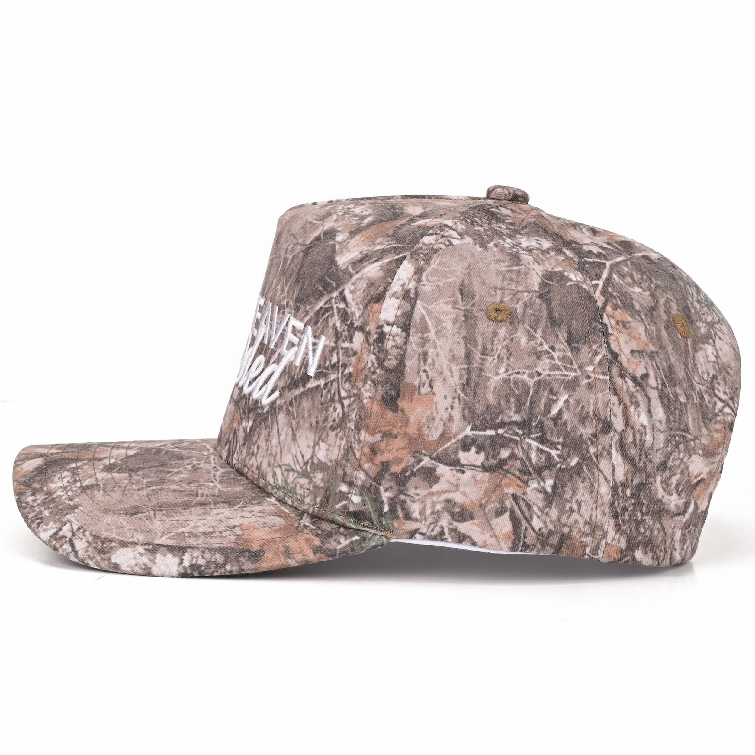 C.C MAKE HEAVEN CROWDED Letter Embroidered Trucker Hat