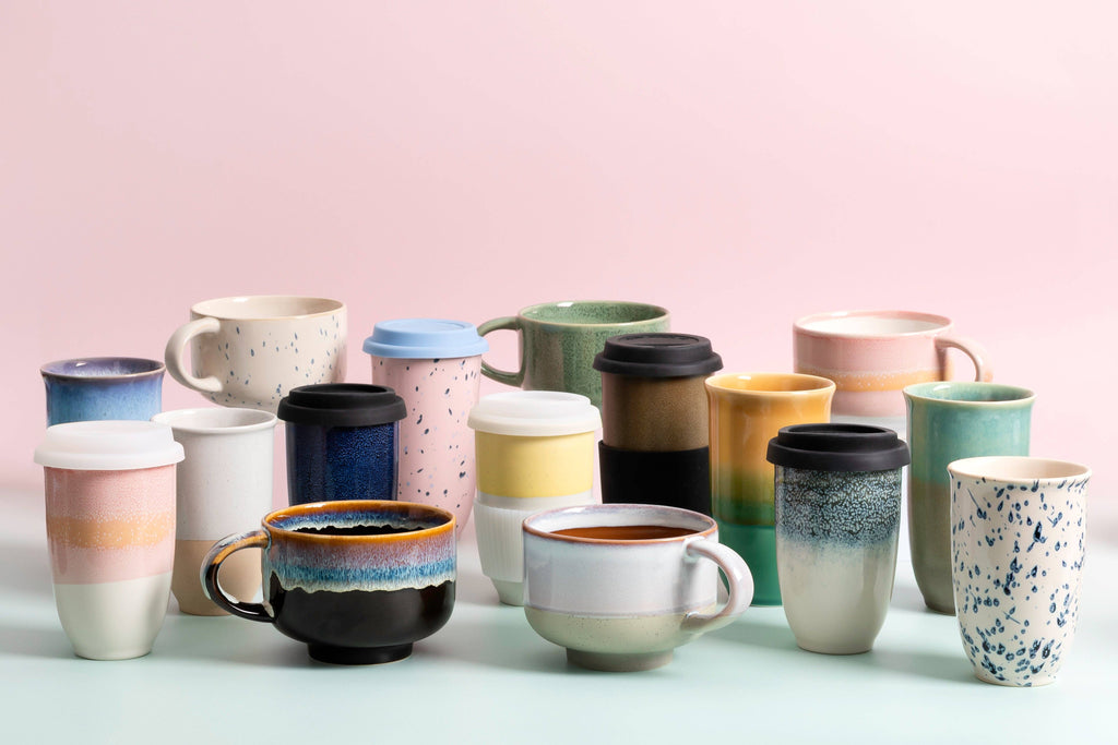 Blossom Ceramic Travel Cup 16oz | Reusable Coffee Tumbler