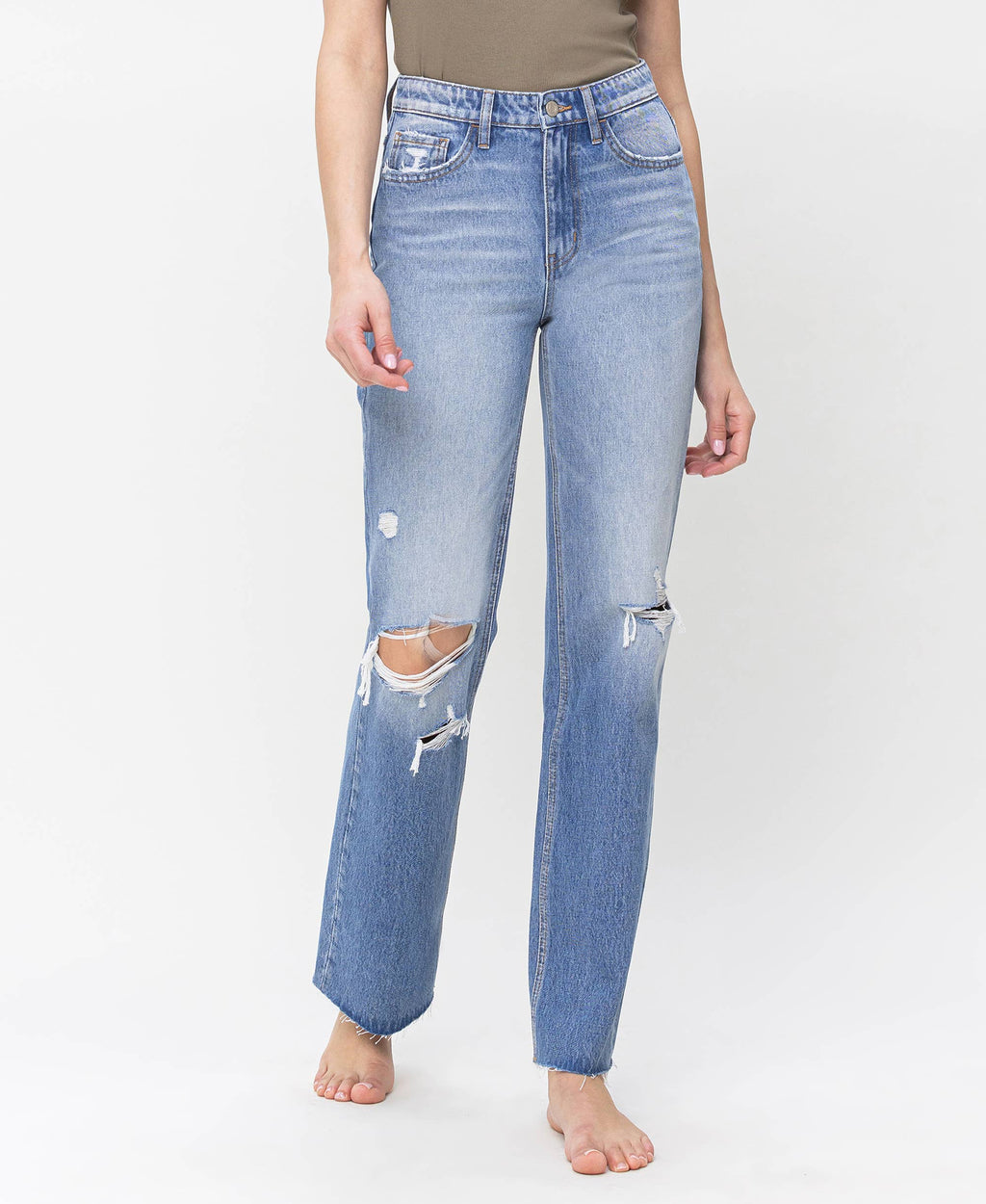 90’s Super High Rise Dad Jeans