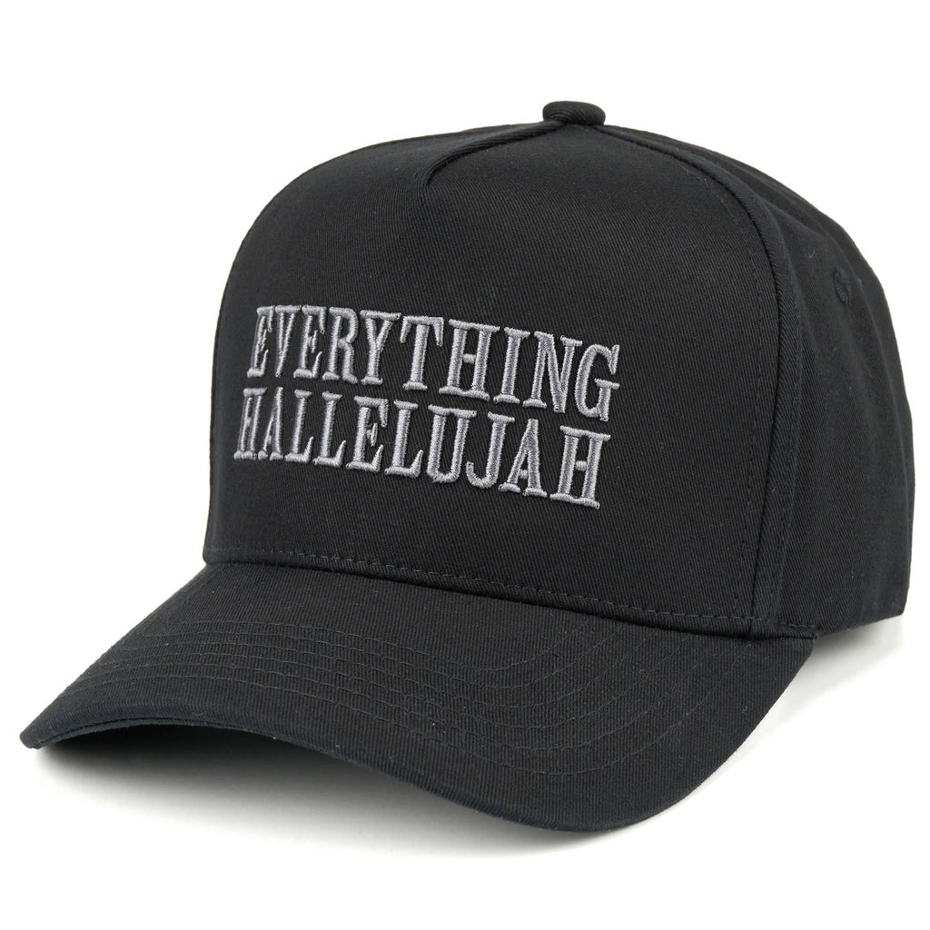 C.C EVERYTHING HALLELUJAH Letter Two Tone Trucker Cap