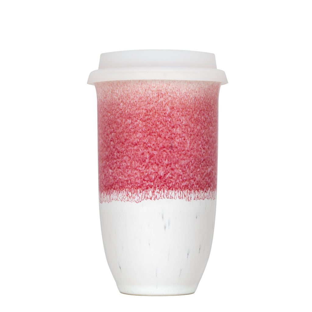 Coral Pink 16oz Ceramic Mug
