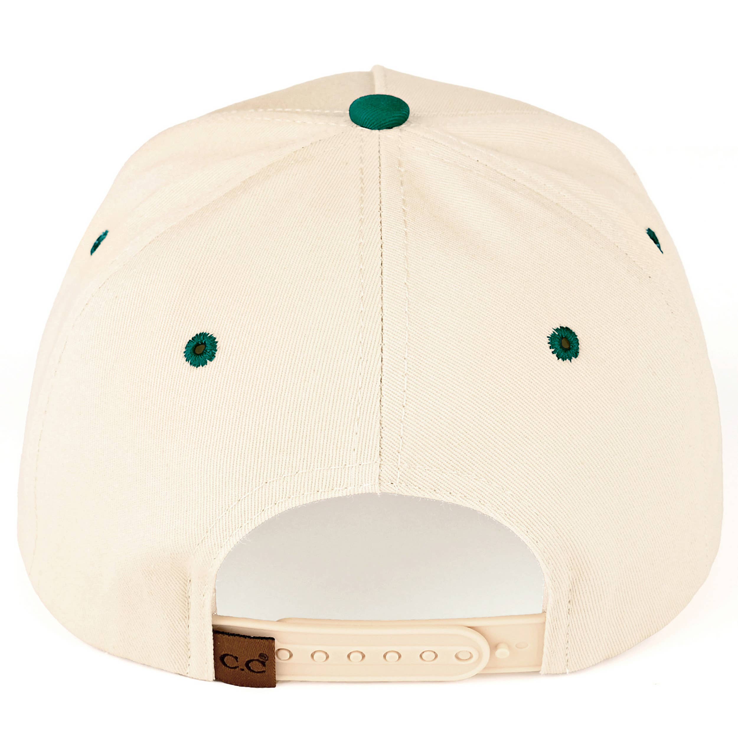 C.C Y'ALL NEED JESUS Embroidered Letter Two Tone Trucker Hat