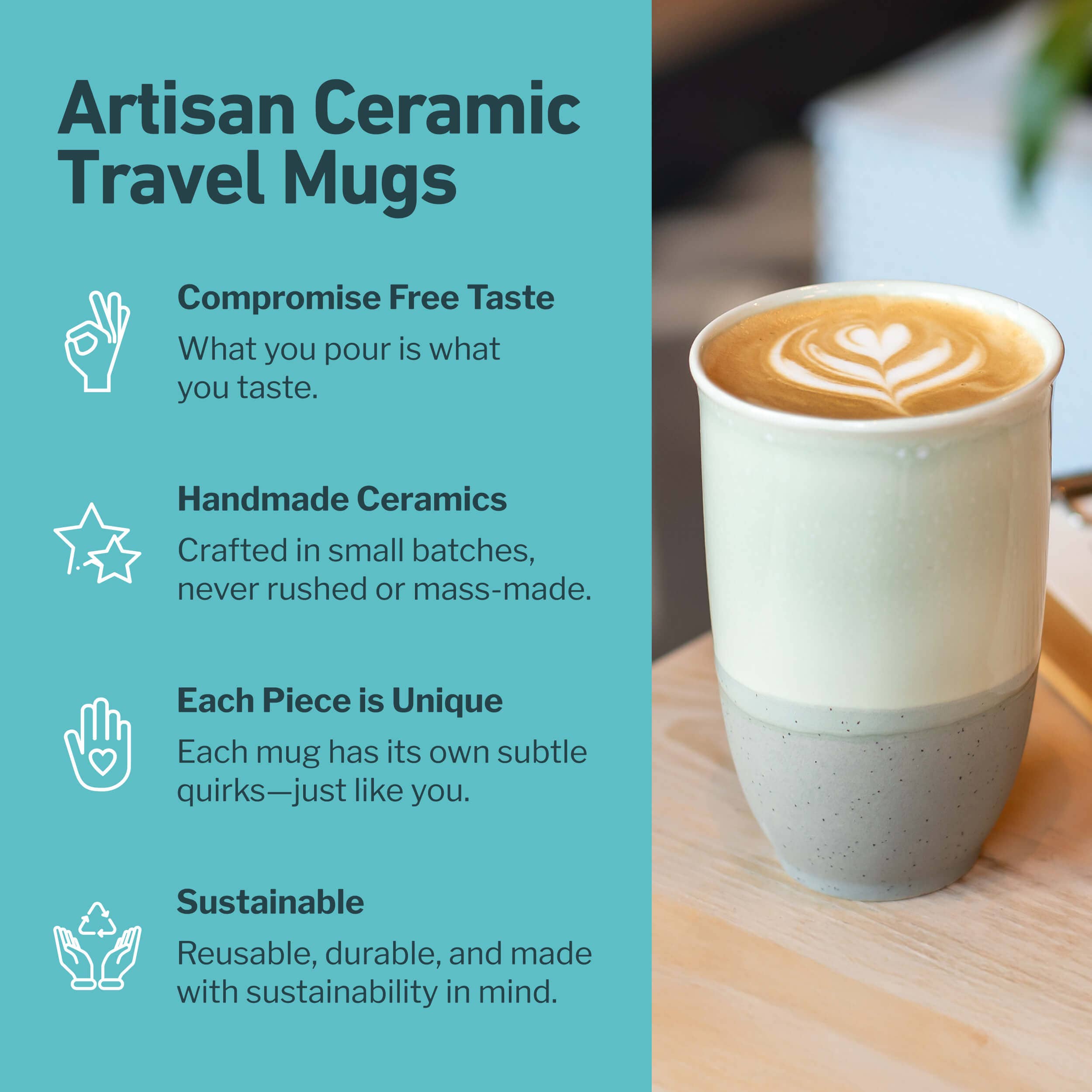 Ceramic Travel Mug