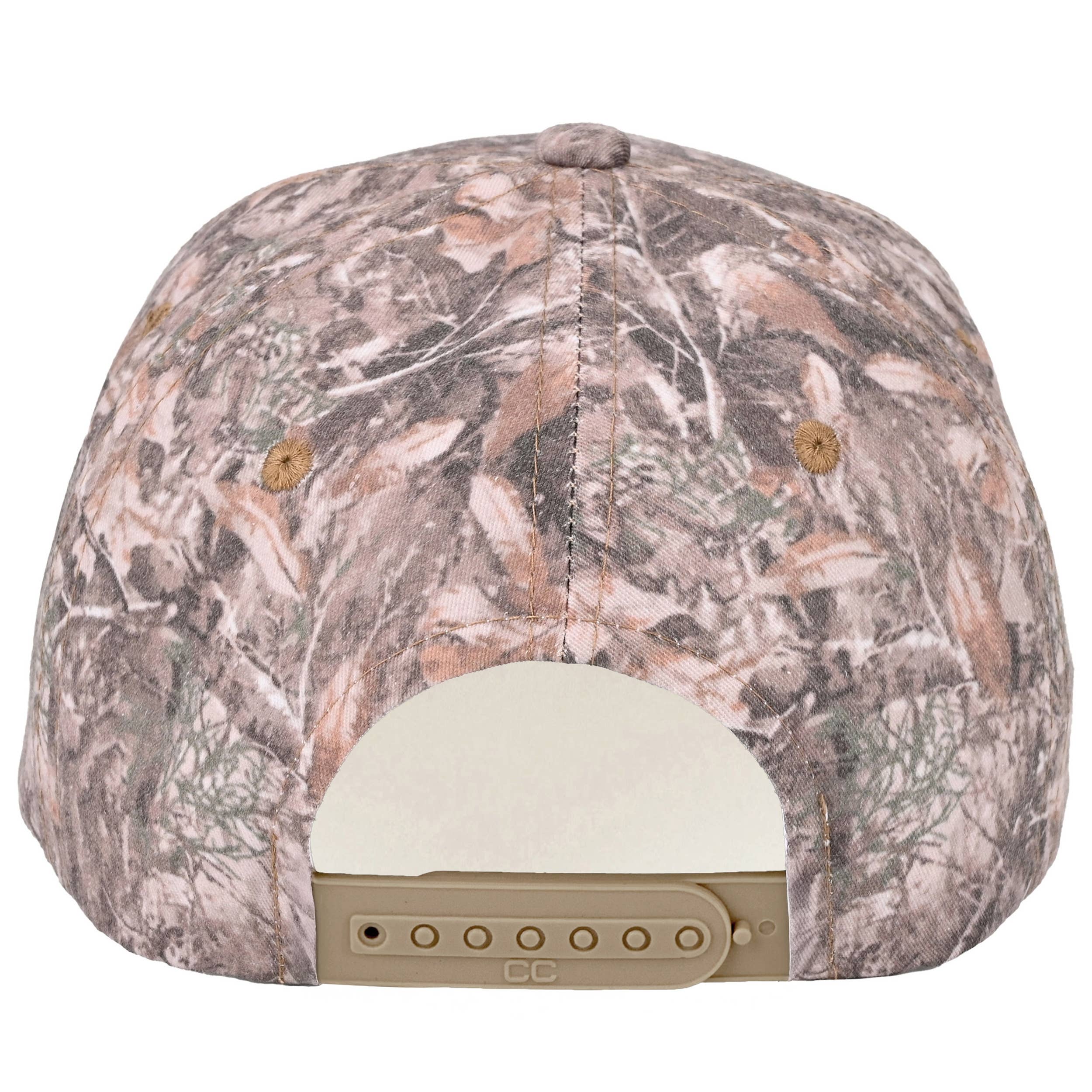 C.C MIDWEST PRINCESS Letter Embroidered Camo Trucker Hat