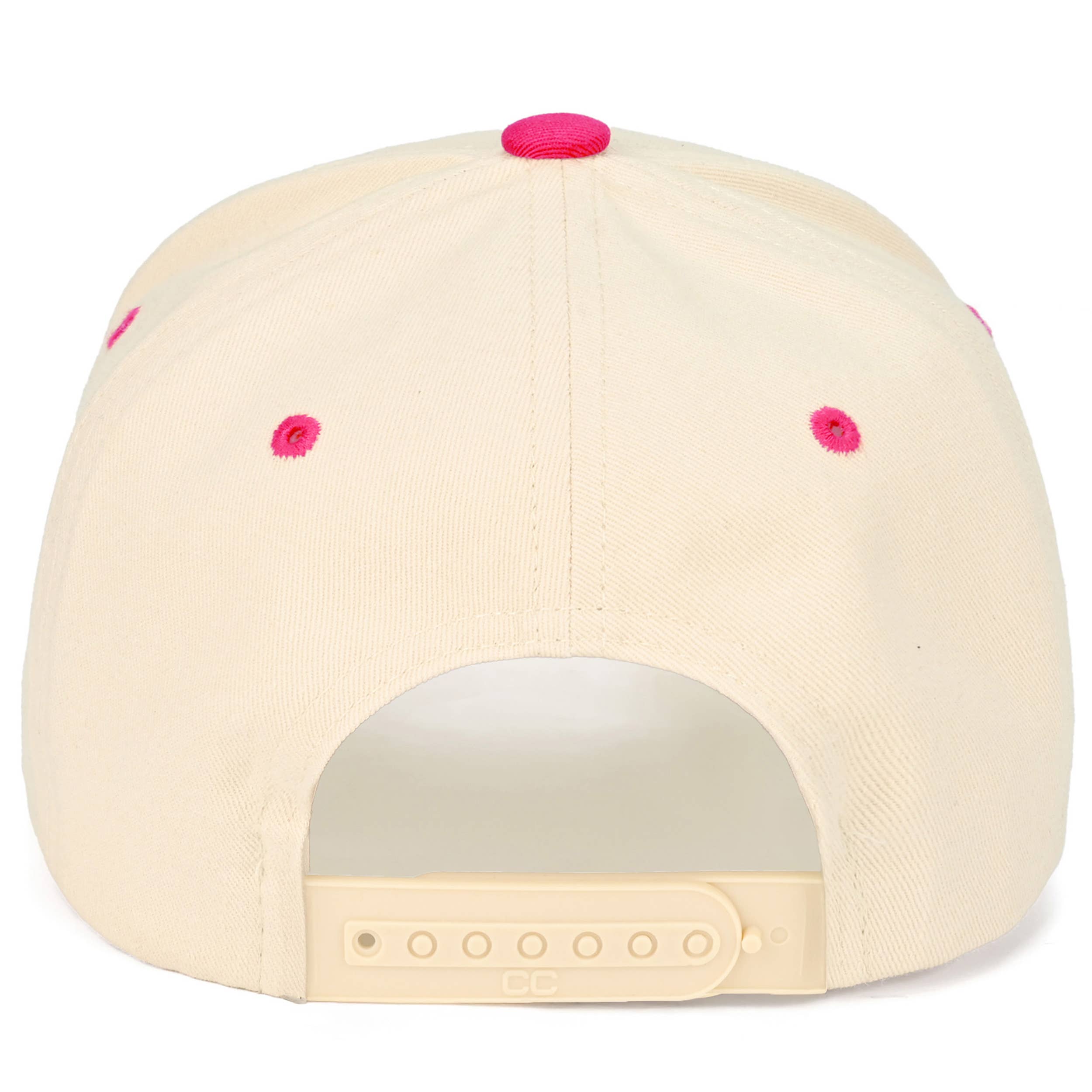 C.C OUT HERE DILLY DALLYING Letter on Two Tone Trucker Hat