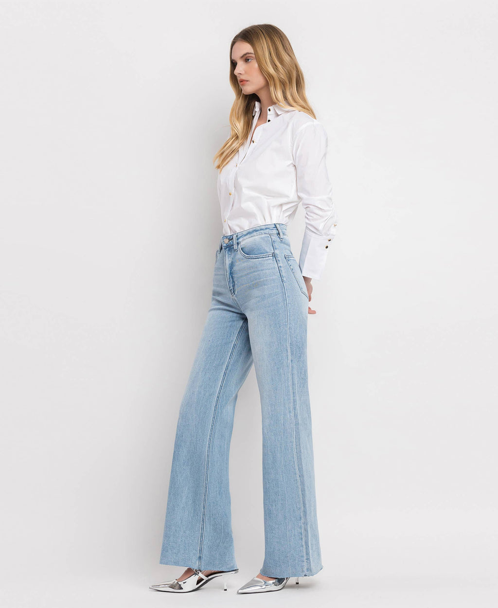 Super High-Rise Wide Leg Jean