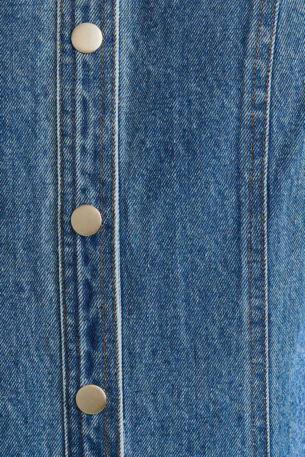 Button Down Denim Dress