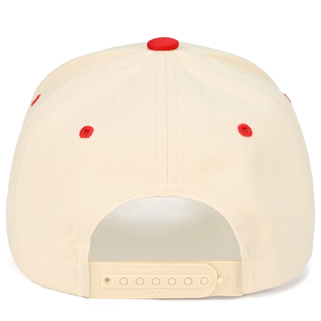 C.C STAR USA Letter with Stars Two Tone Trucker Hat