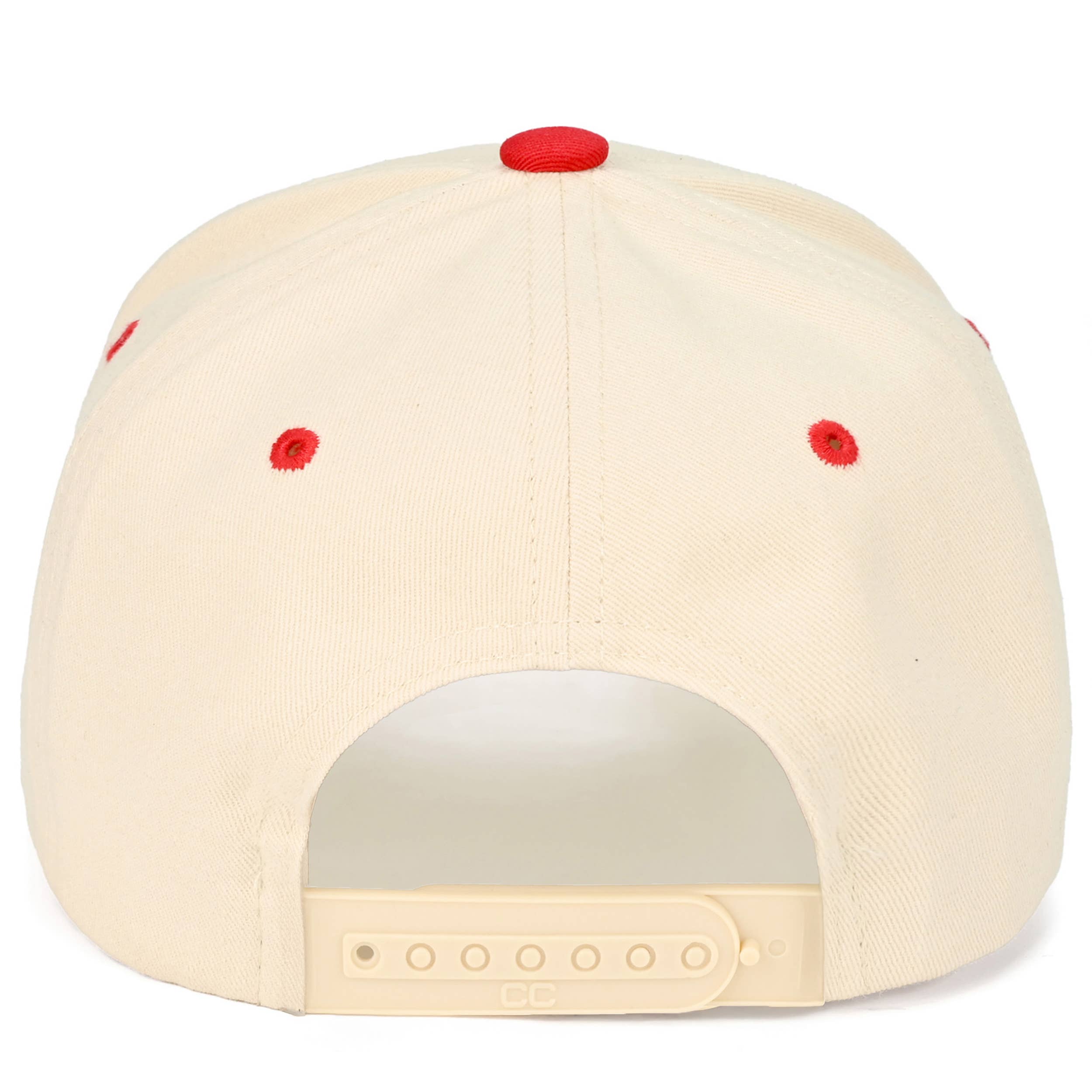 C.C STAR USA Letter with Stars Two Tone Trucker Hat
