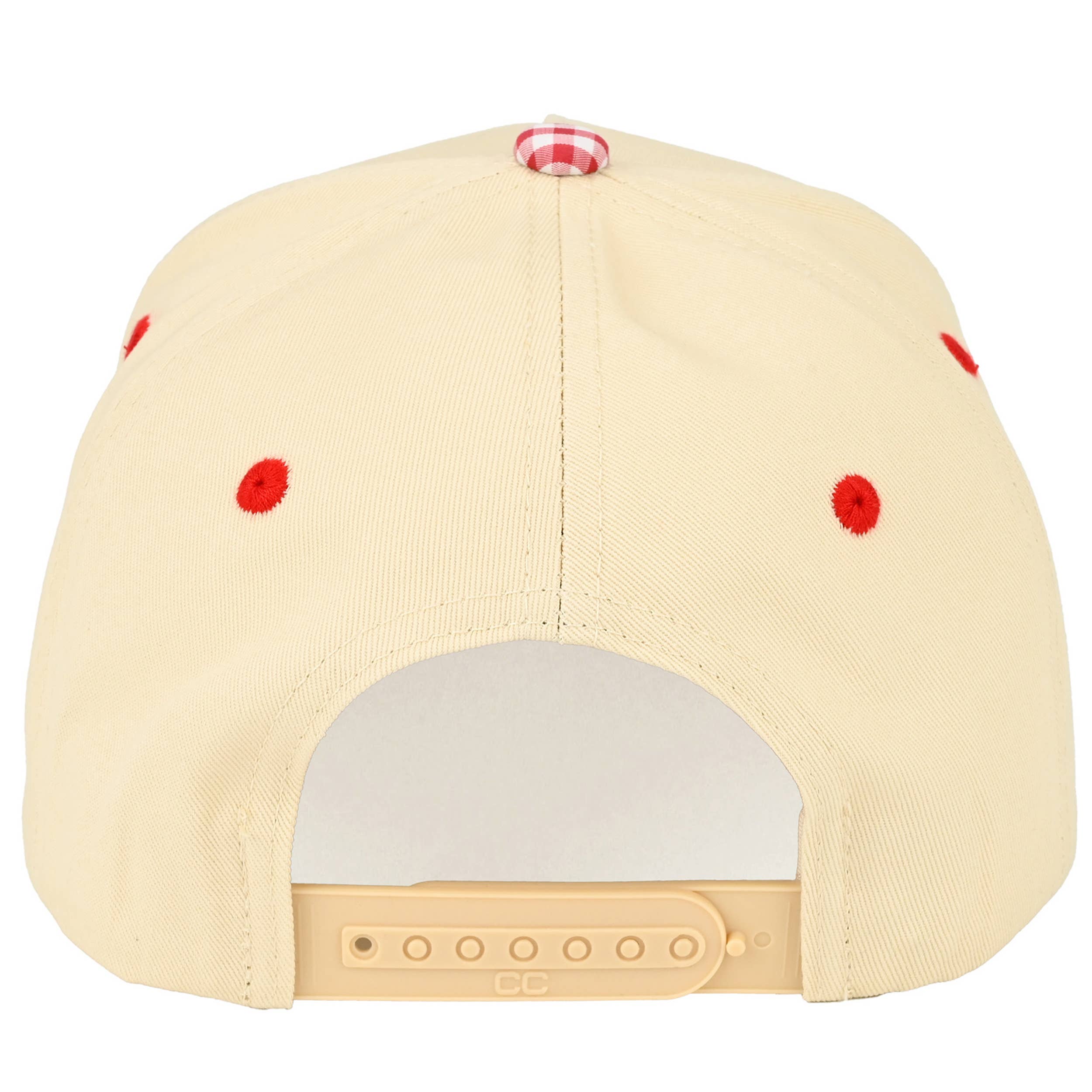 C.C IT'S THE AMERICAN WAY Letter Two Tone Trucker Hat