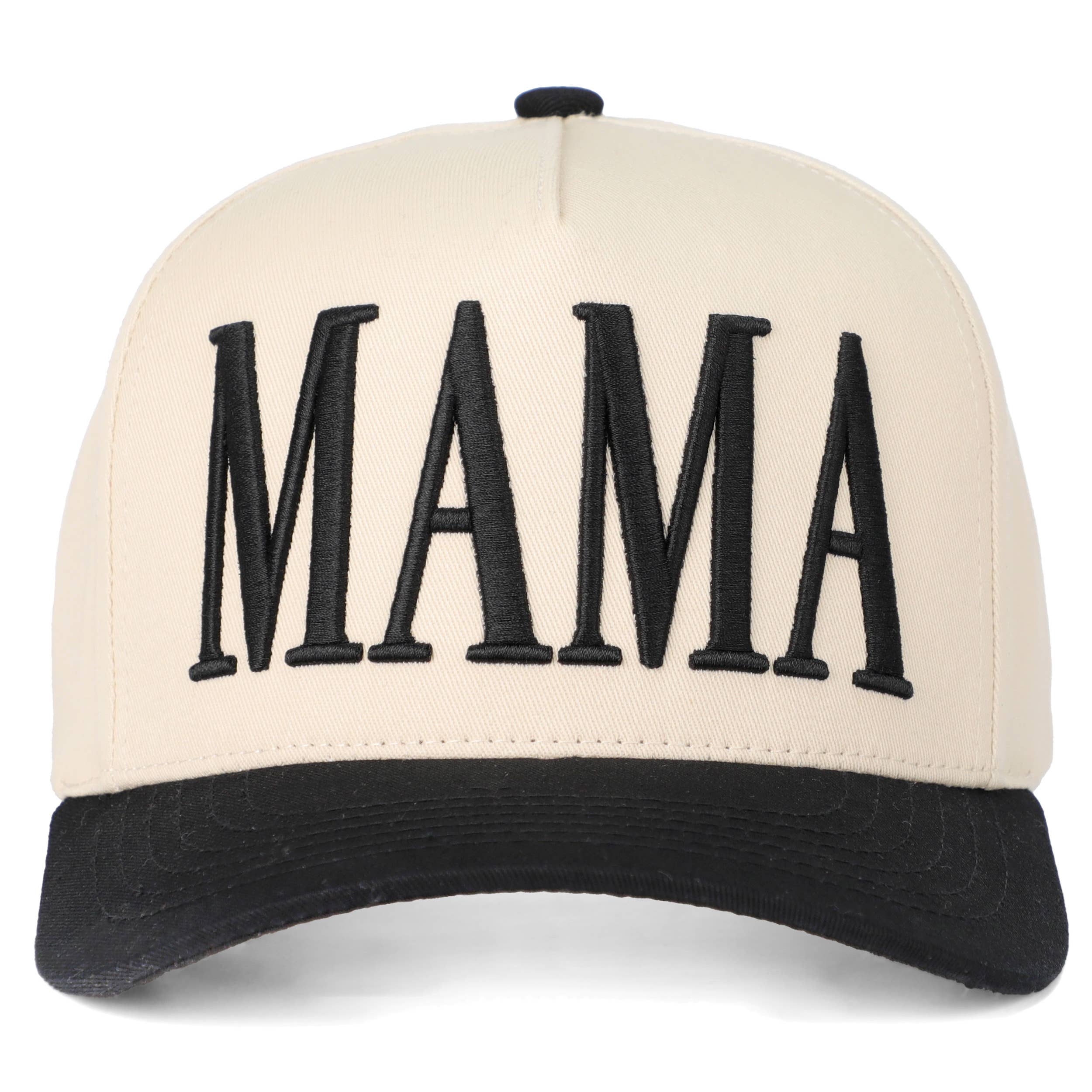 C.C MAMA Letter embroidered Snapback Trucker Hat