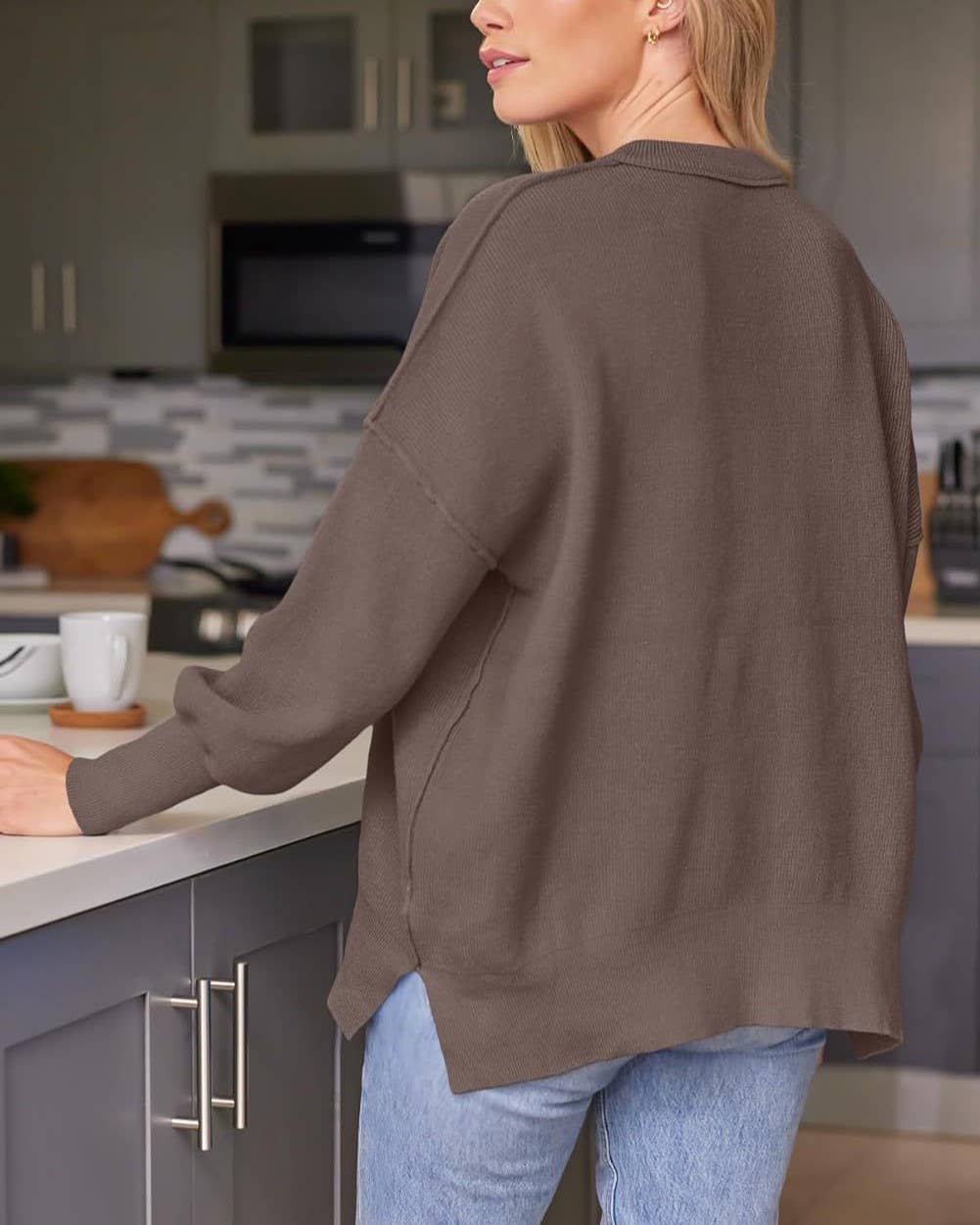 Crewneck Chunky Sweaters