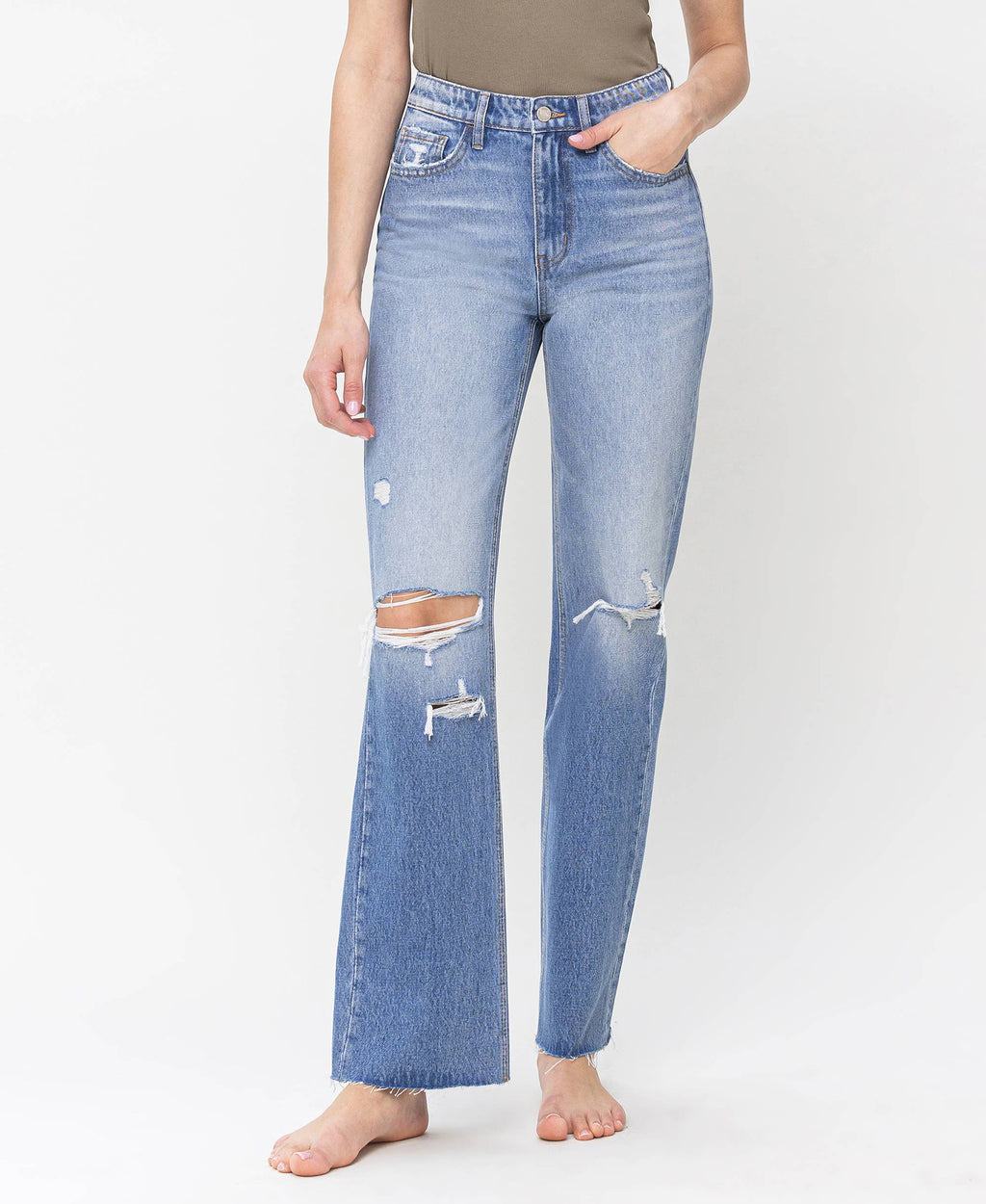 90’s Super High Rise Dad Jeans