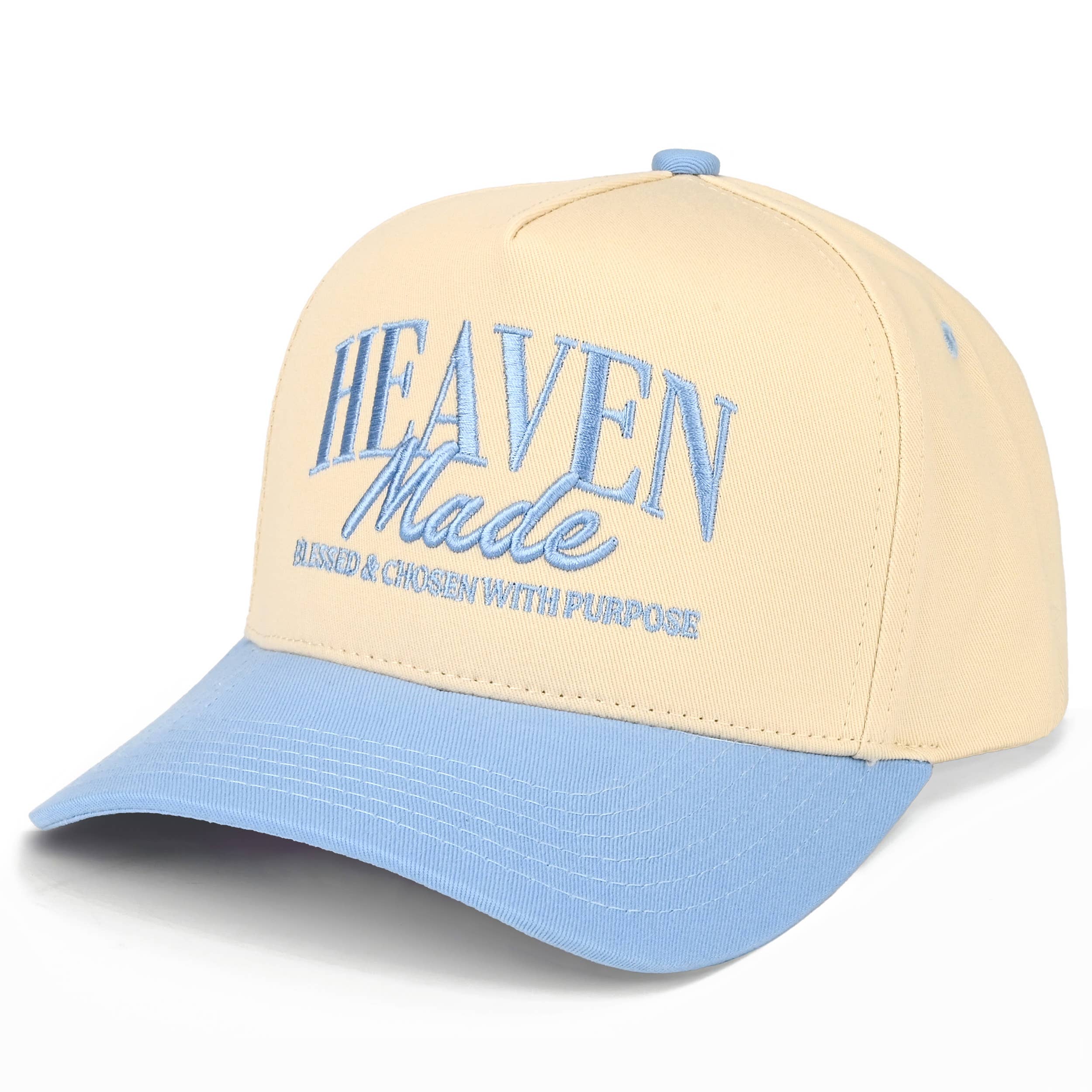 HEAVEN MADE Letter Embroidered Trucker Hat