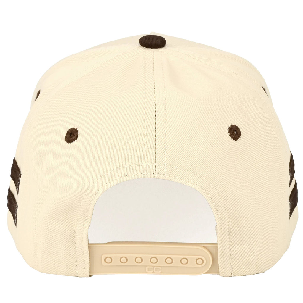 C.C MORNING COFFEE RUN Letter Two Tone Trucker Hat