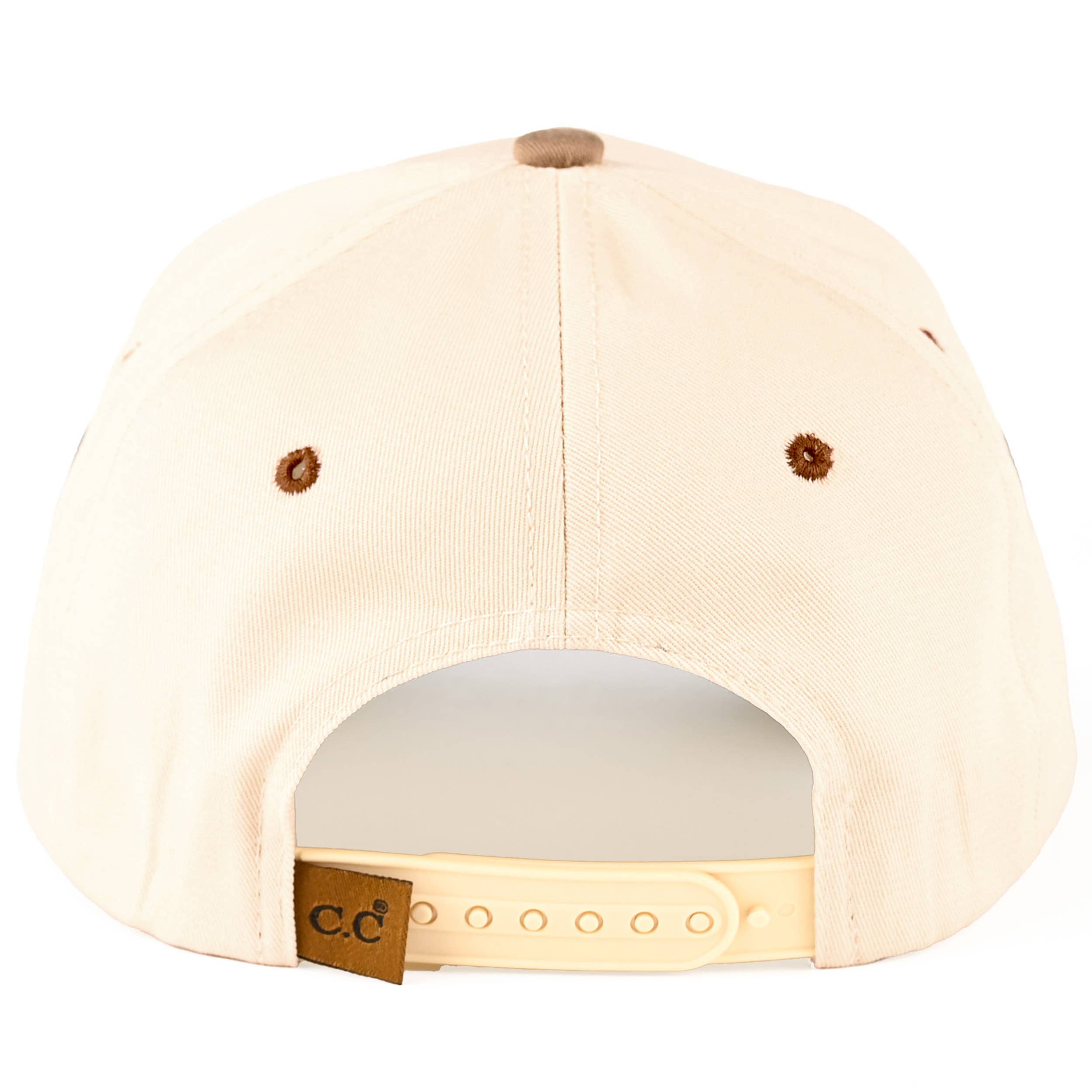 MADE IN AMERICA Letter Leopard Trucker Cap