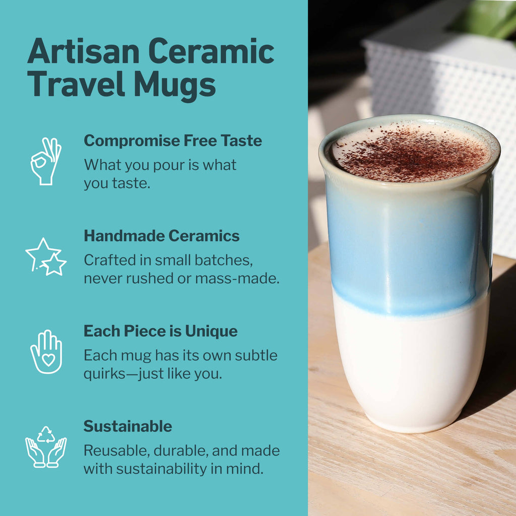 Lagoon Ceramic Travel Cup – 16oz