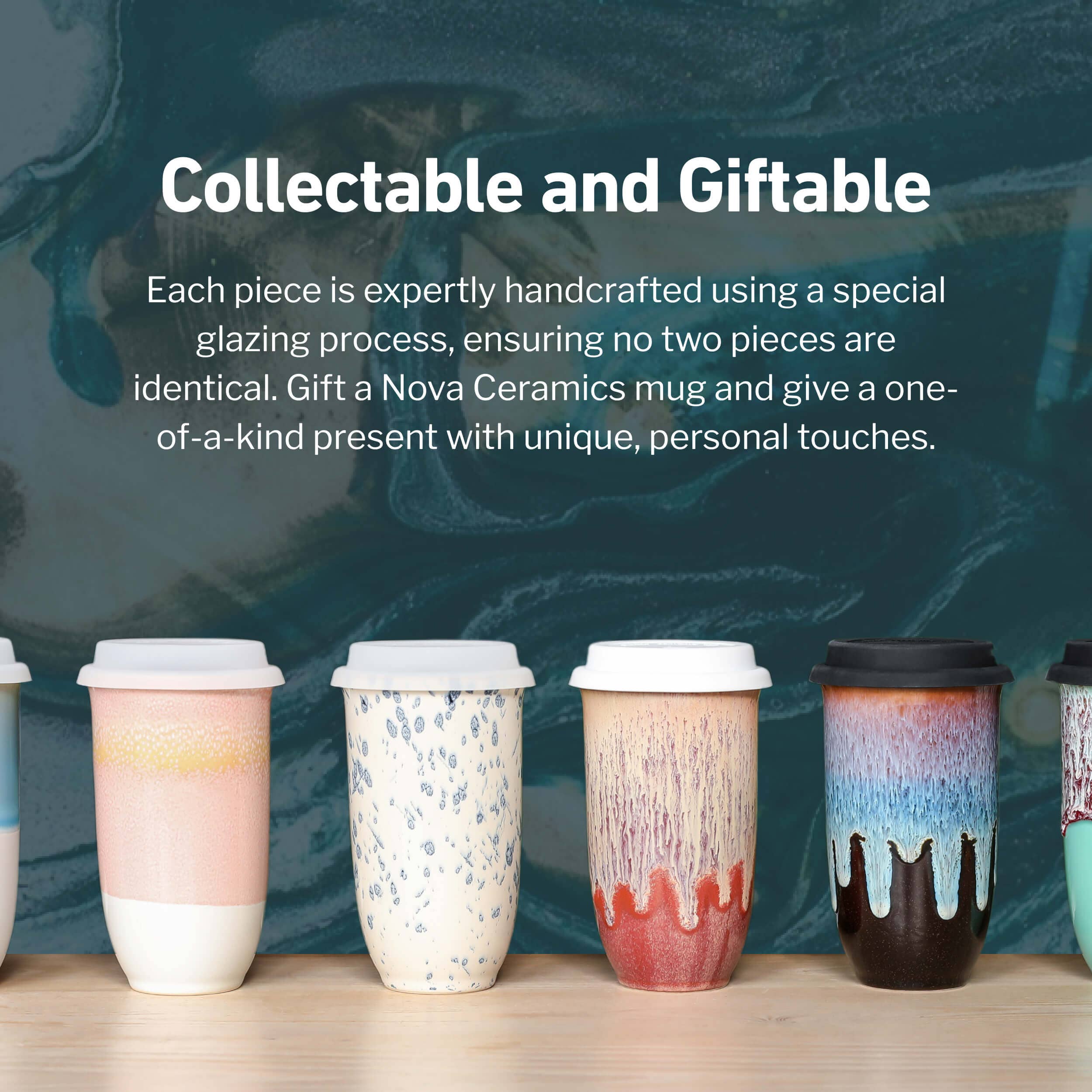 Lagoon Ceramic Travel Cup – 16oz