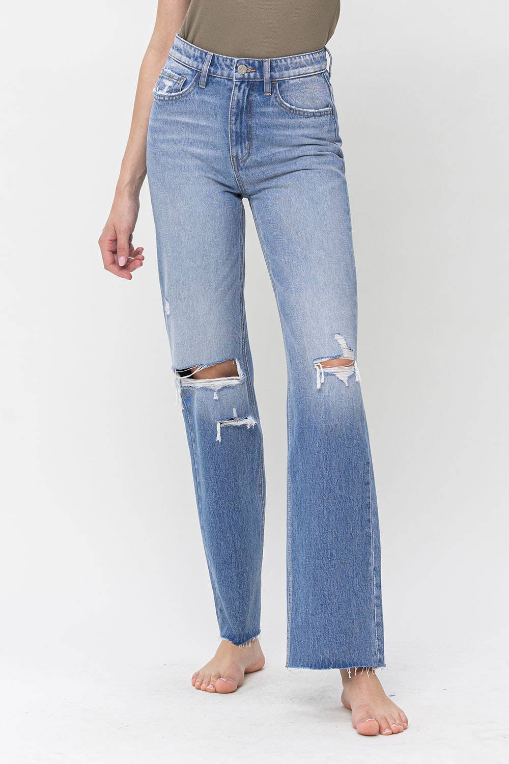 90’s Super High Rise Dad Jeans