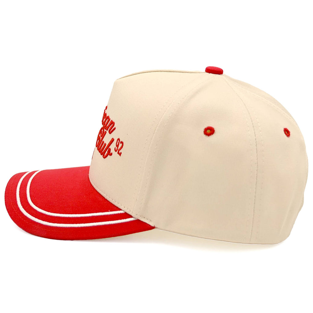 C.C AMERICAN SPORTS CLUB Letter Two Tone Trucker Cap