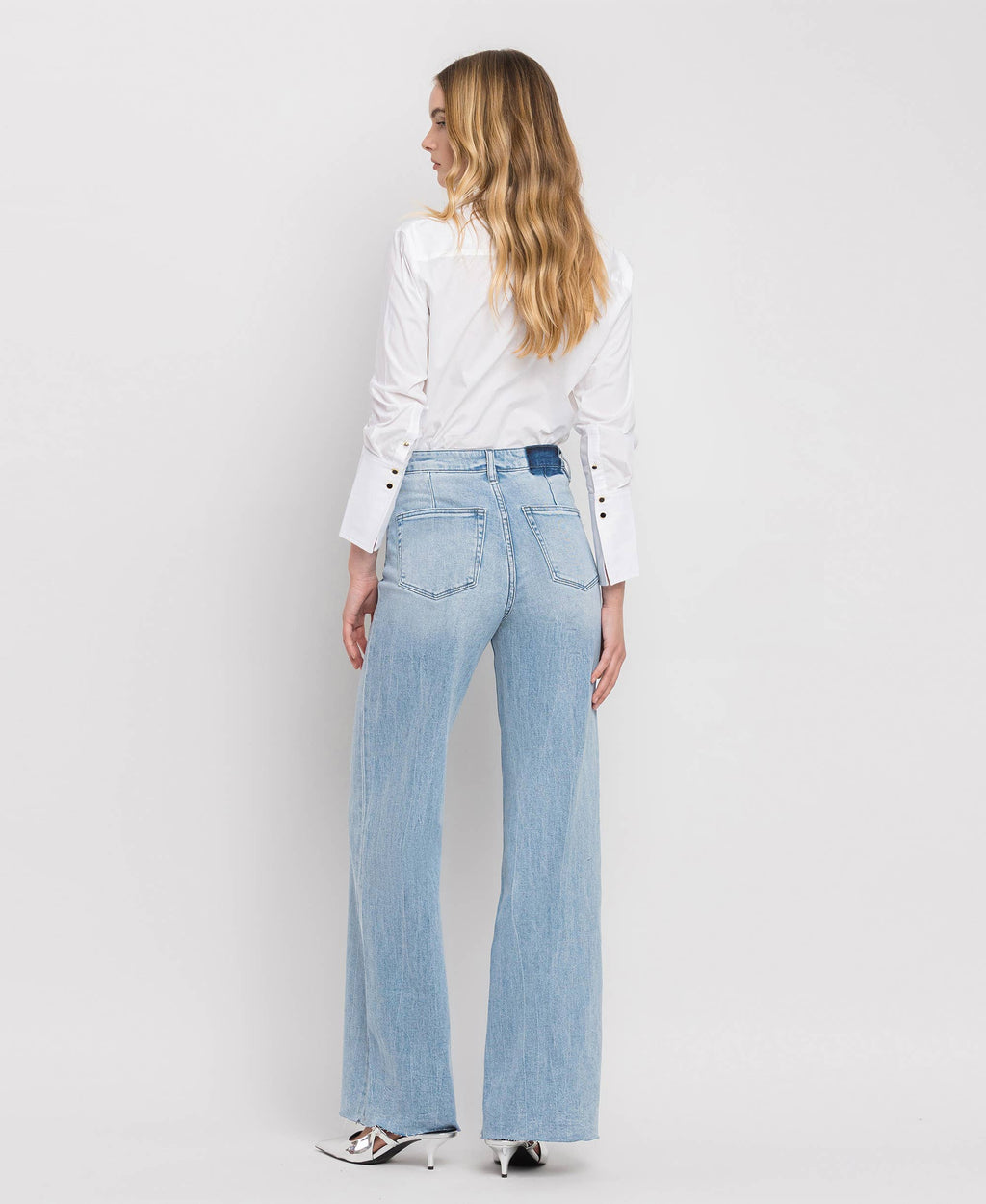 Super High-Rise Wide Leg Jean