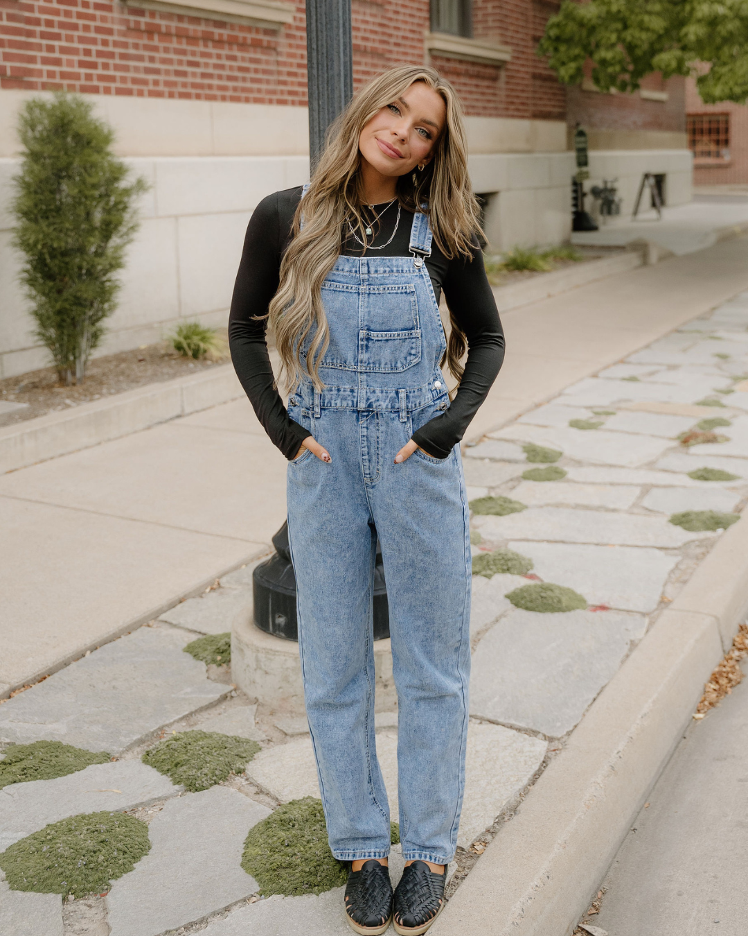 Denim Overalls
