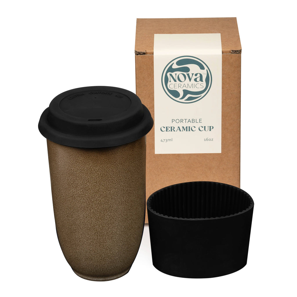 Mantle Ceramic Travel Cup 16oz | Reusable Coffee Cup
