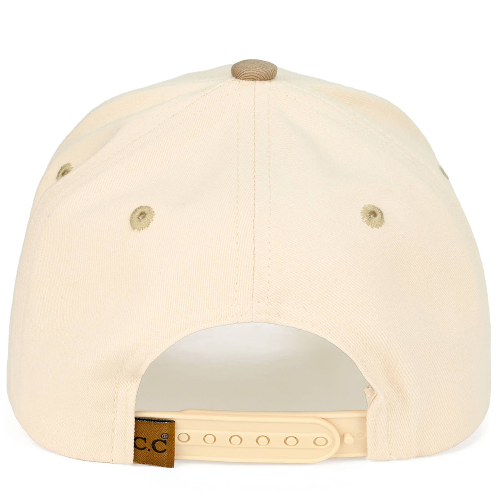 C.C AMEN Embroidered Two Tone Trucker Hat