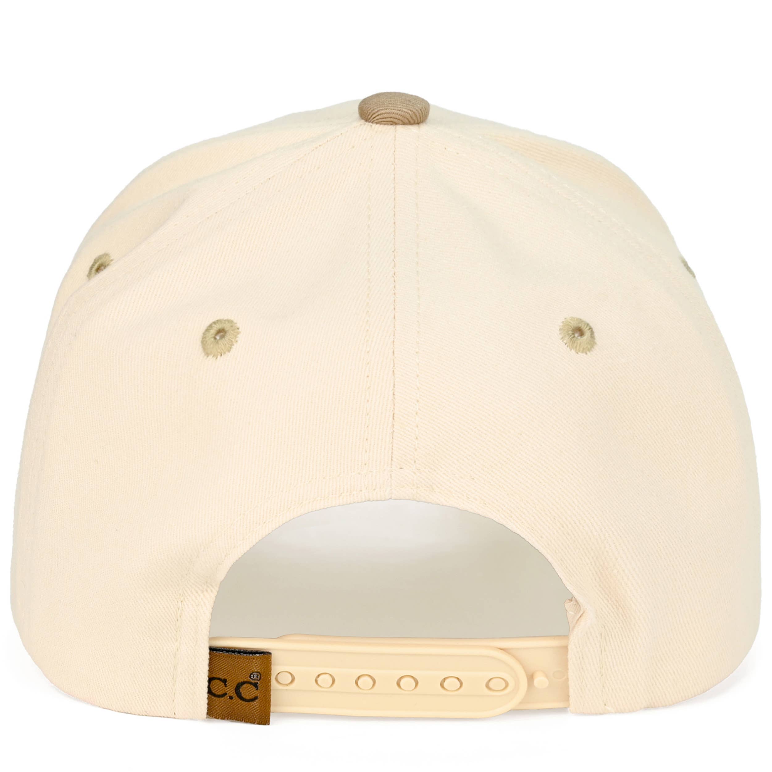C.C AMEN Embroidered Two Tone Trucker Hat