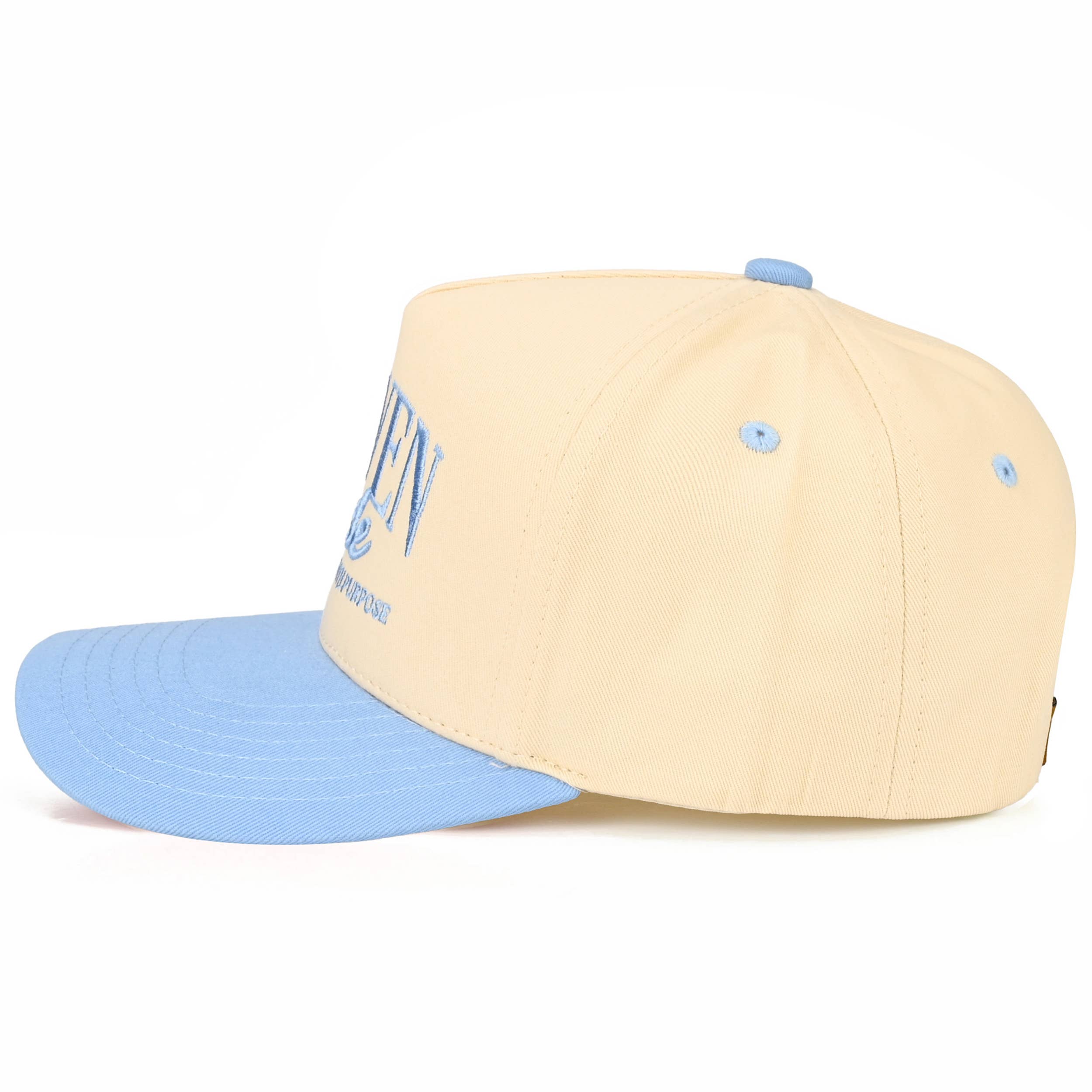 HEAVEN MADE Letter Embroidered Trucker Hat