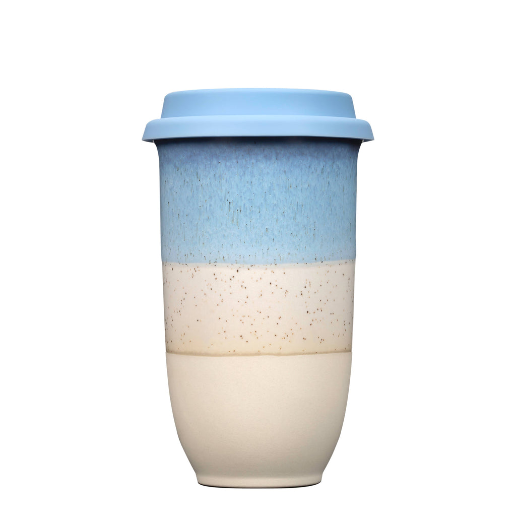 Cove Ceramic Travel Cup 16oz | Reusable Coffee Tumbler