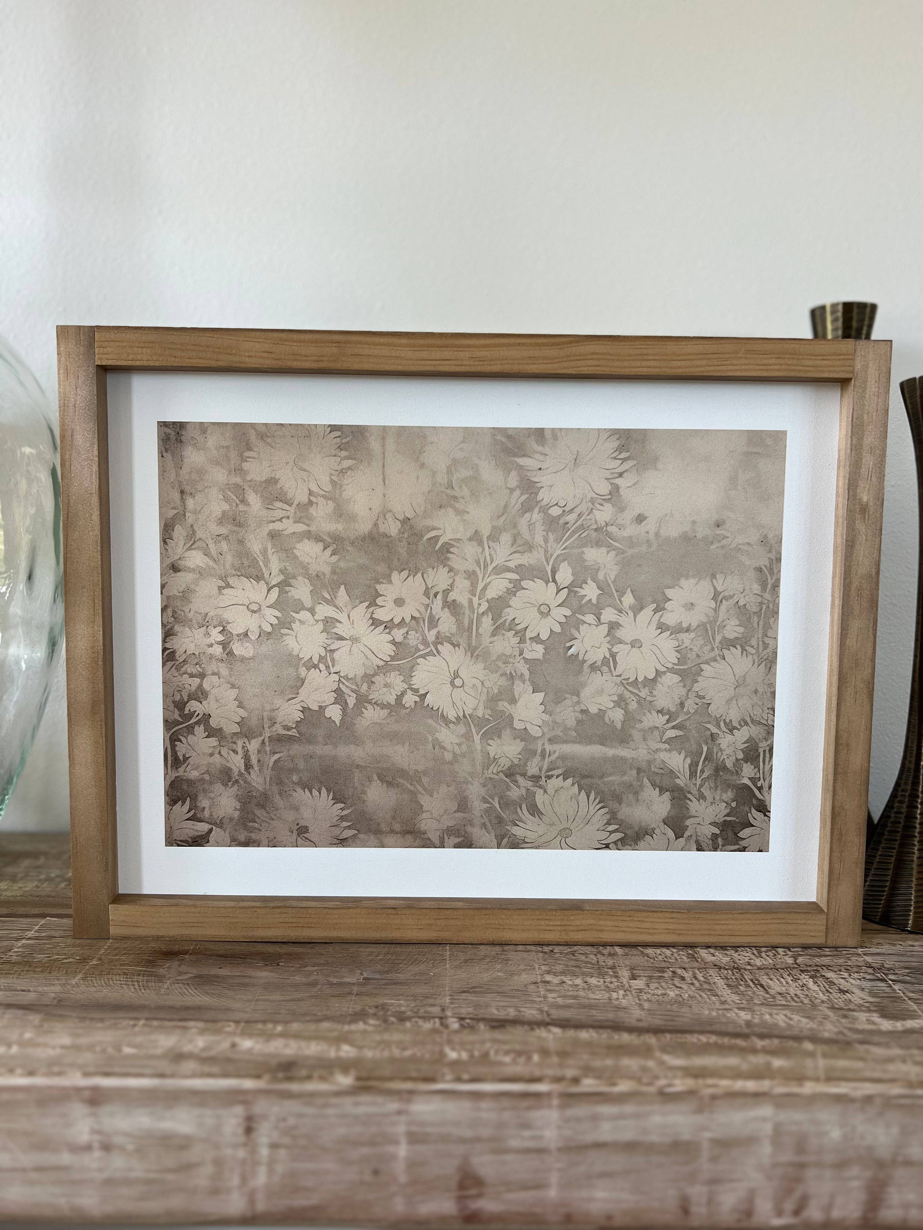 Vintage Floral Print