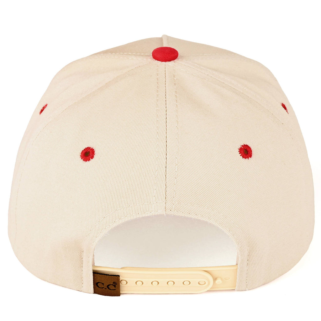 C.C AMERICAN SPORTS CLUB Letter Two Tone Trucker Cap