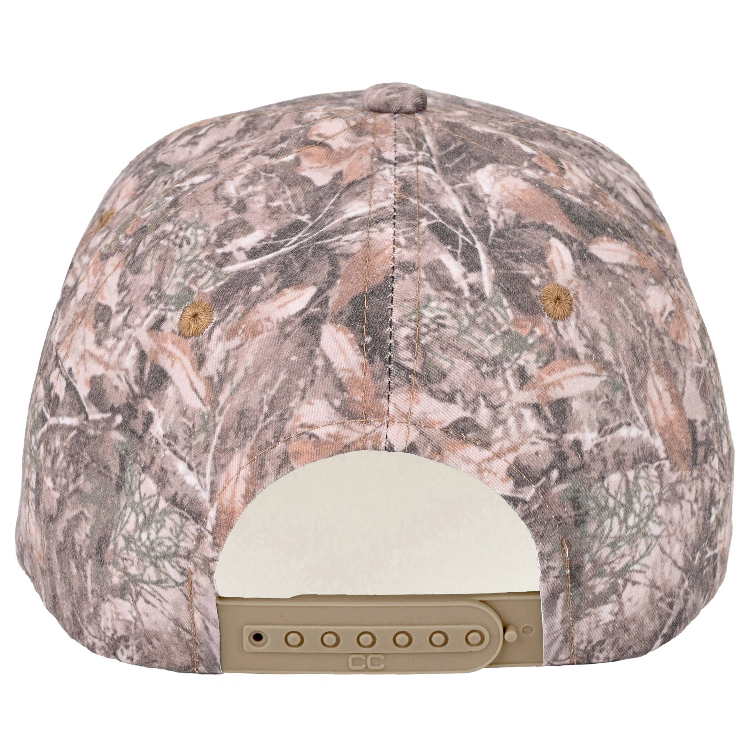 C.C MAKE HEAVEN CROWDED Letter Embroidered Trucker Hat