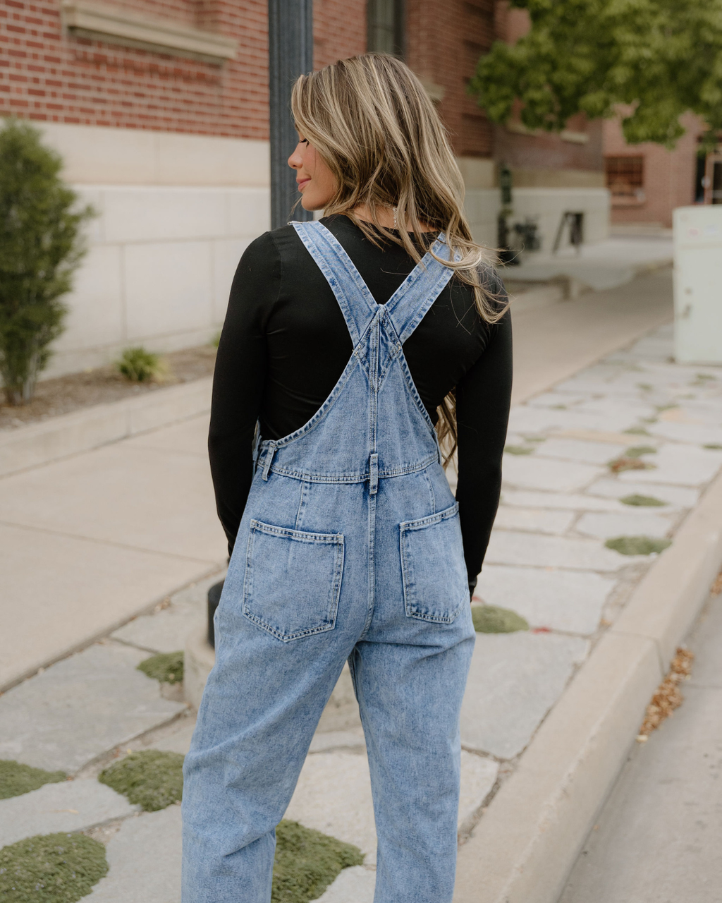 Denim Overalls