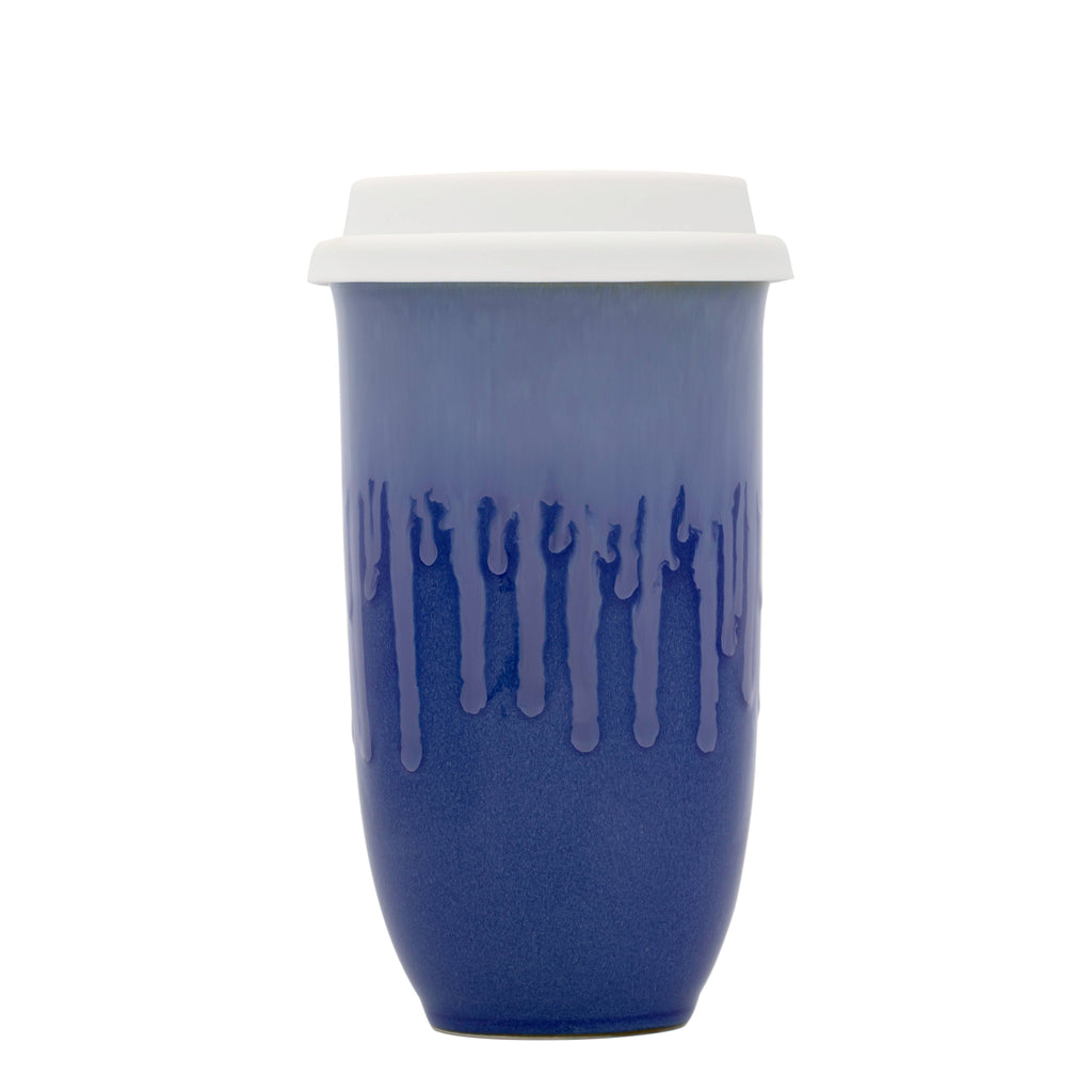 Neptune Ceramic Travel Mug – 16oz with Lid & Sleeve