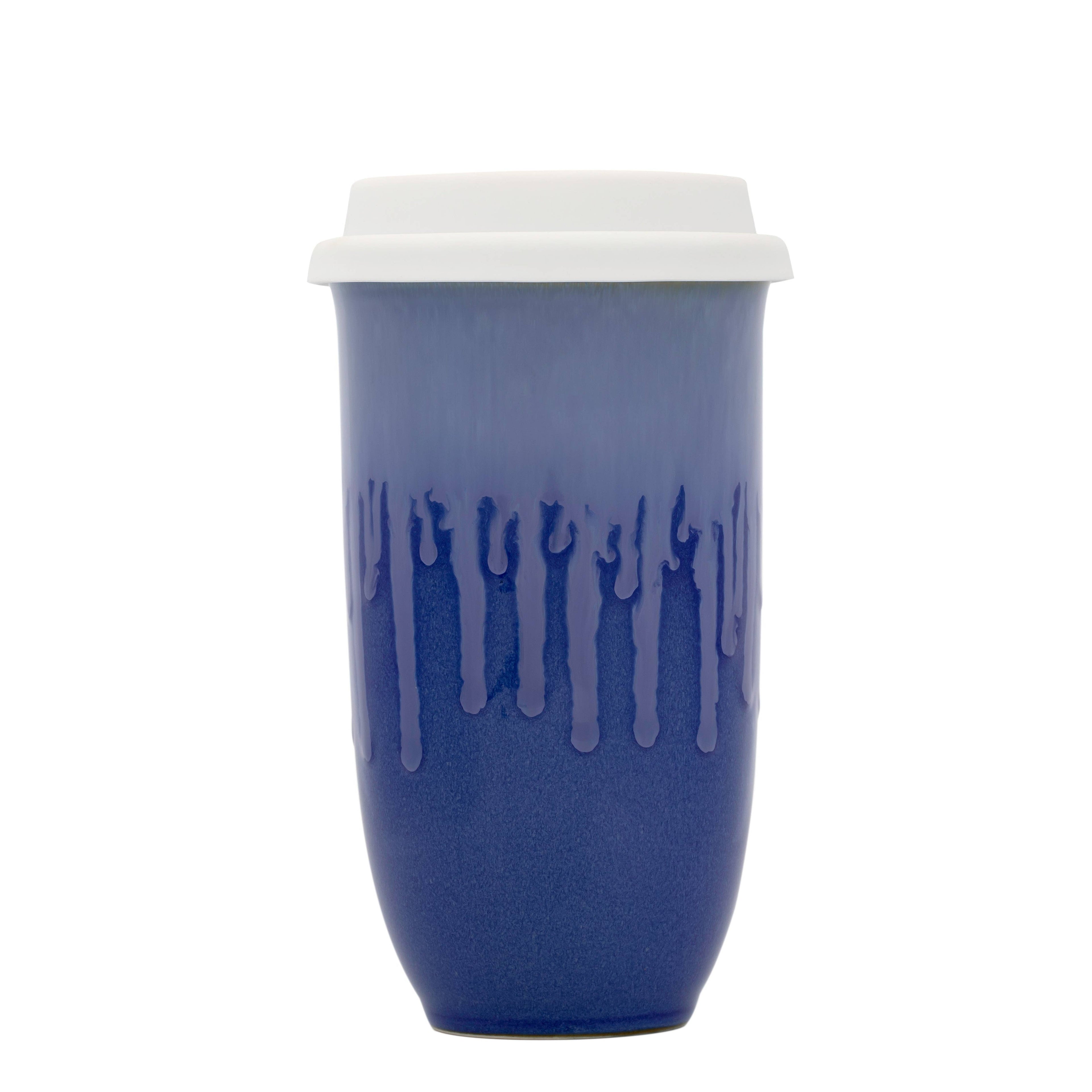 Neptune Ceramic Travel Mug – 16oz with Lid & Sleeve