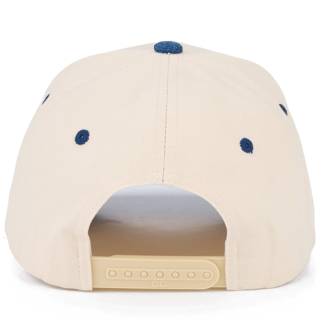 C.C USA Letter with Icon Embroidered on Two Tone Trucker Hat