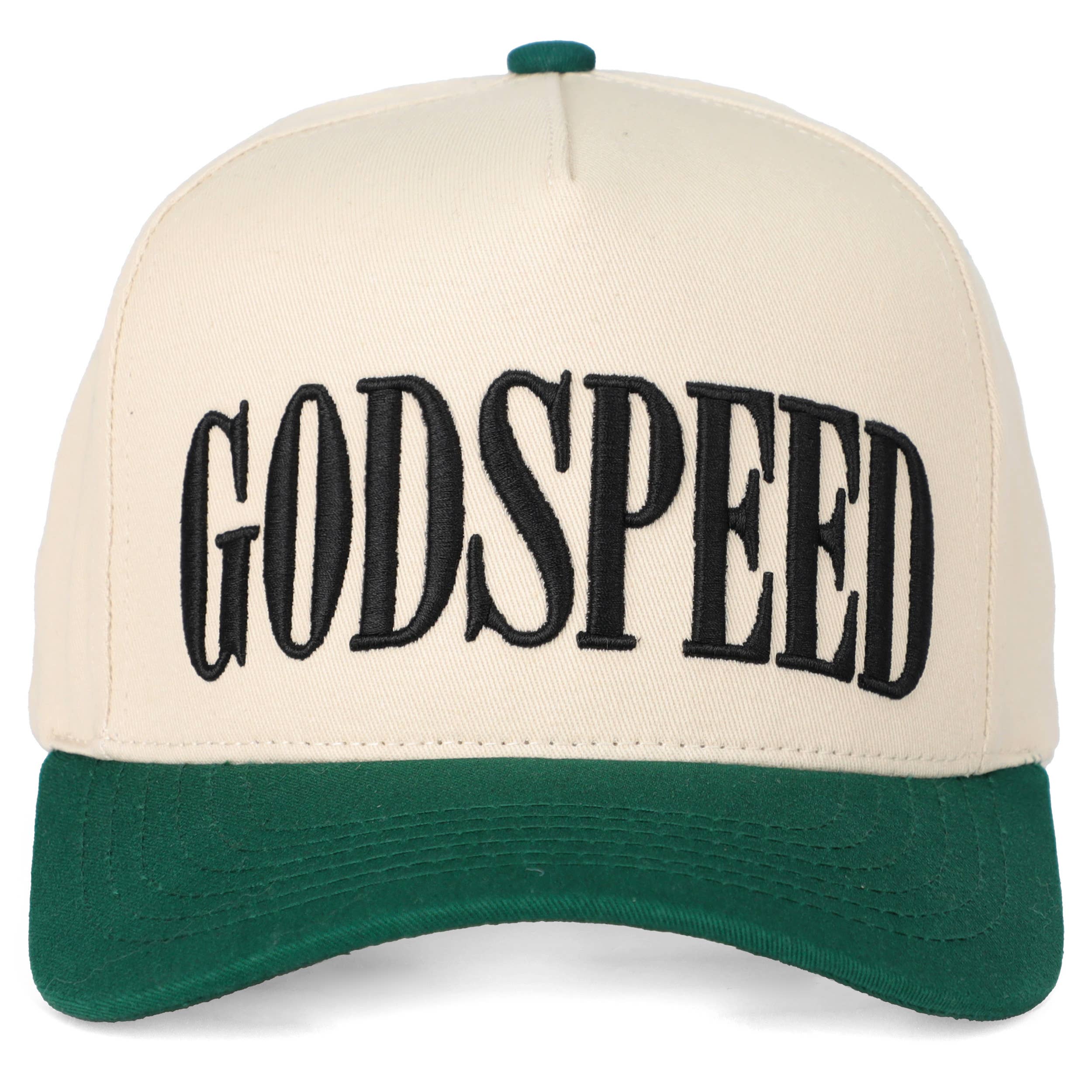 GODSPEED Letter Embroidery Trucker Cap