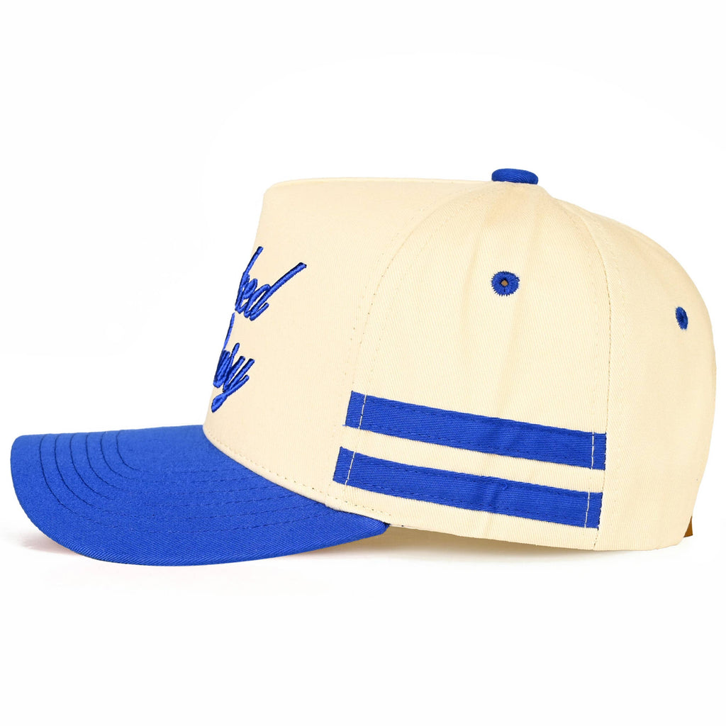 C.C BOOKED AND BUSY Letter on Two Tone Trucker Hat